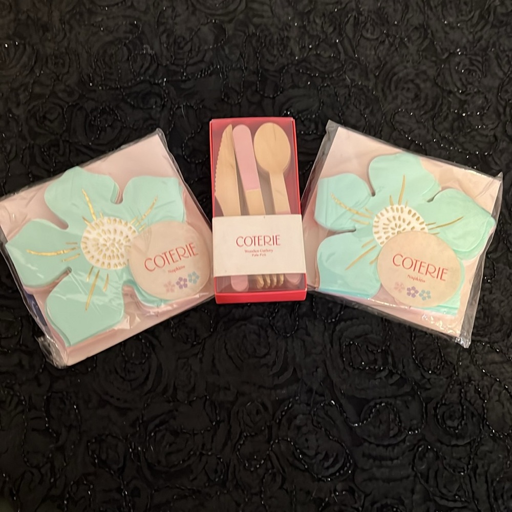 Coterie party supplies